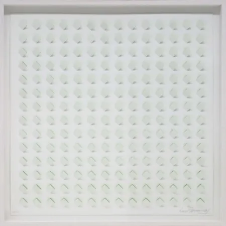 Lithographie Tomasello - S/T 3 - Verde