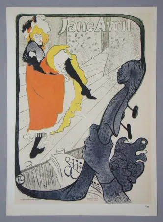 Heliogravüre Toulouse-Lautrec - Jane Avril