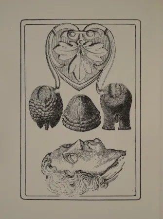 Illustriertes Buch Toyen - Le Roi Gordogane