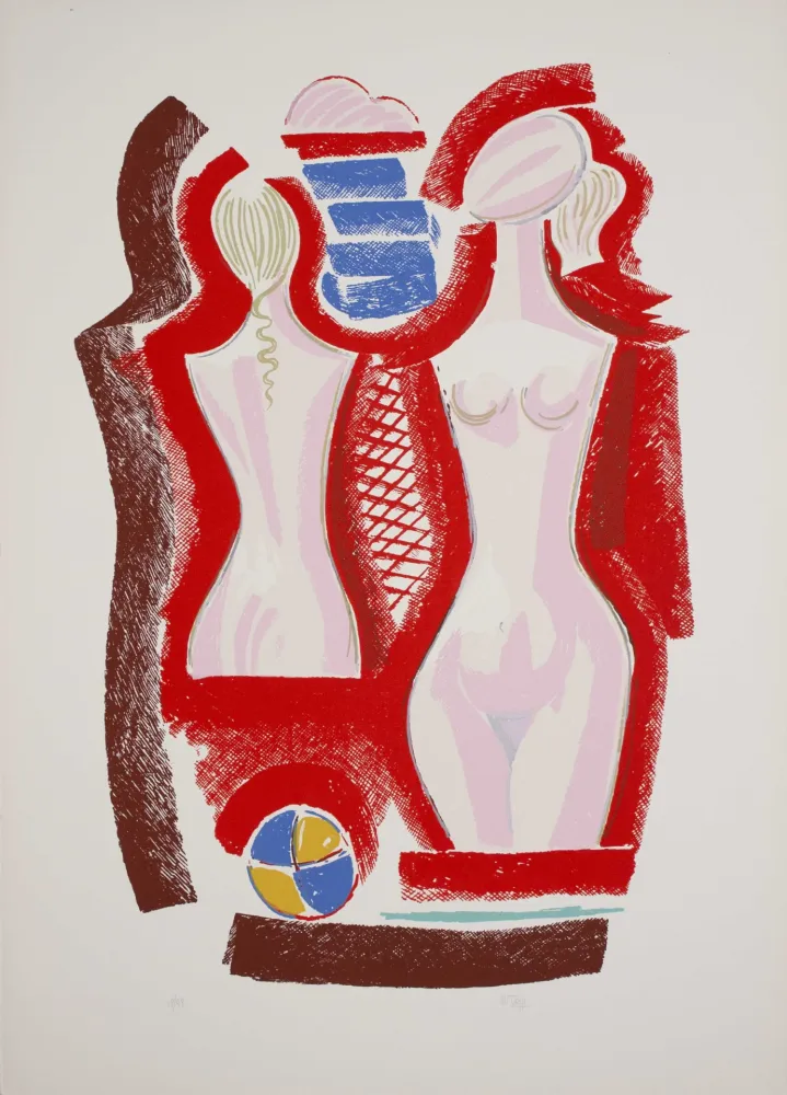 Lithographie Tozzi - Untitled