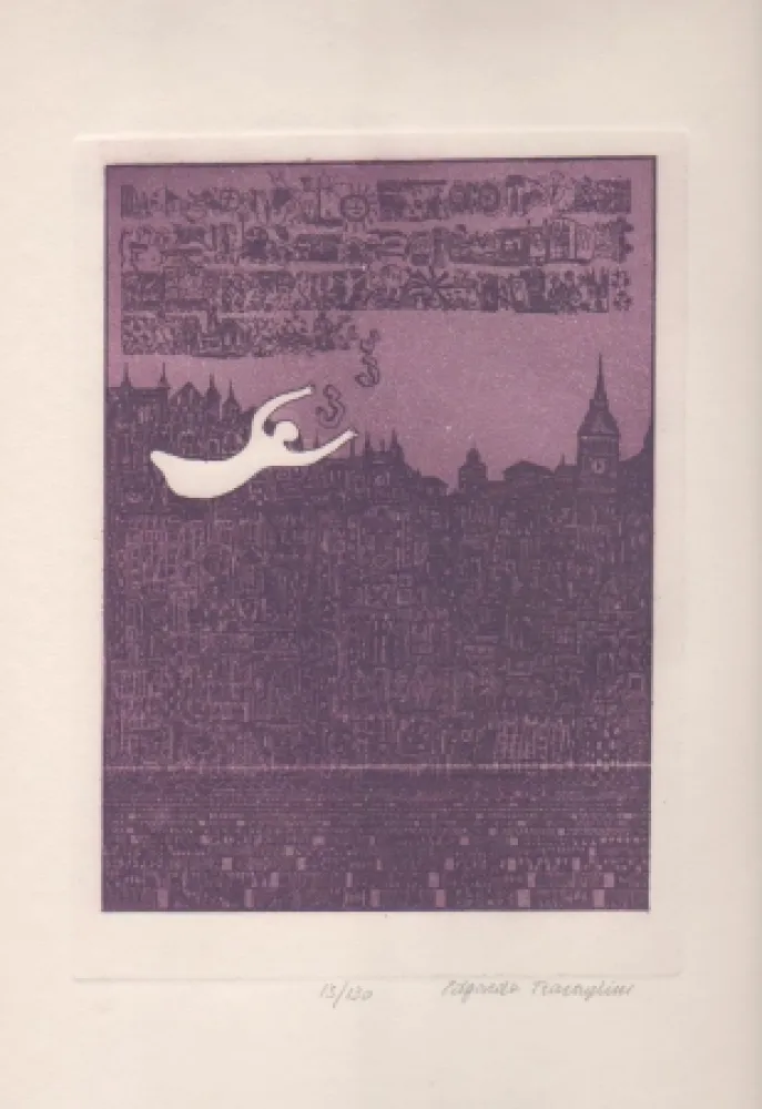 Illustriertes Buch Travaglini - Da Piccadilly a Westminster