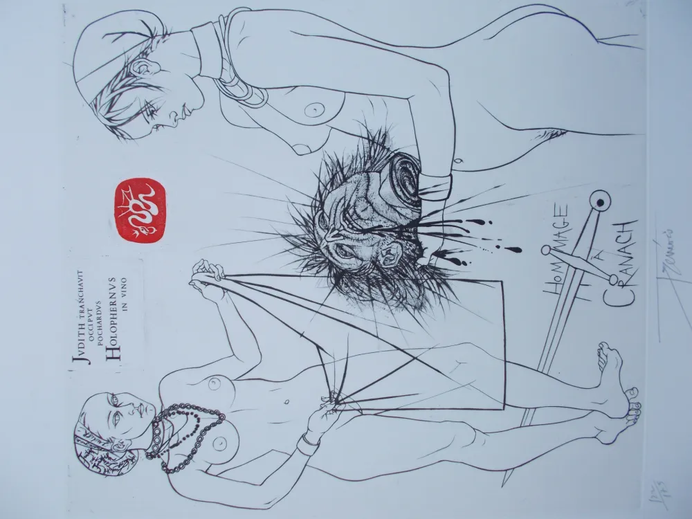 Stich Trémois - Hommage à Cranach