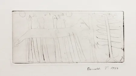 Stich Tschirtner - Hase (Hare)