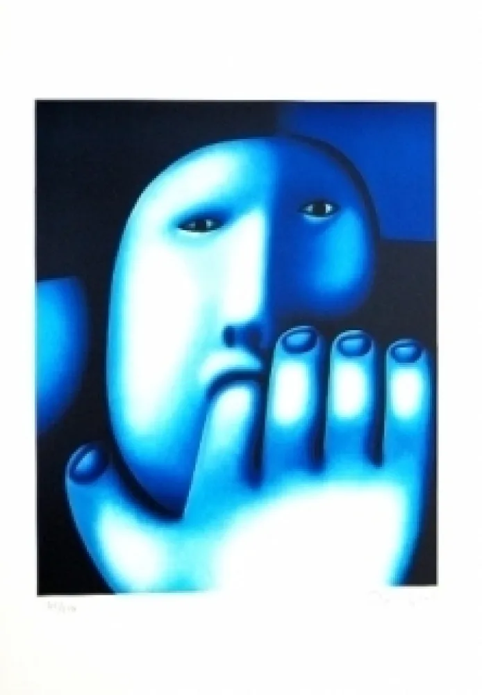 Siebdruck Tselkov - Sans titre