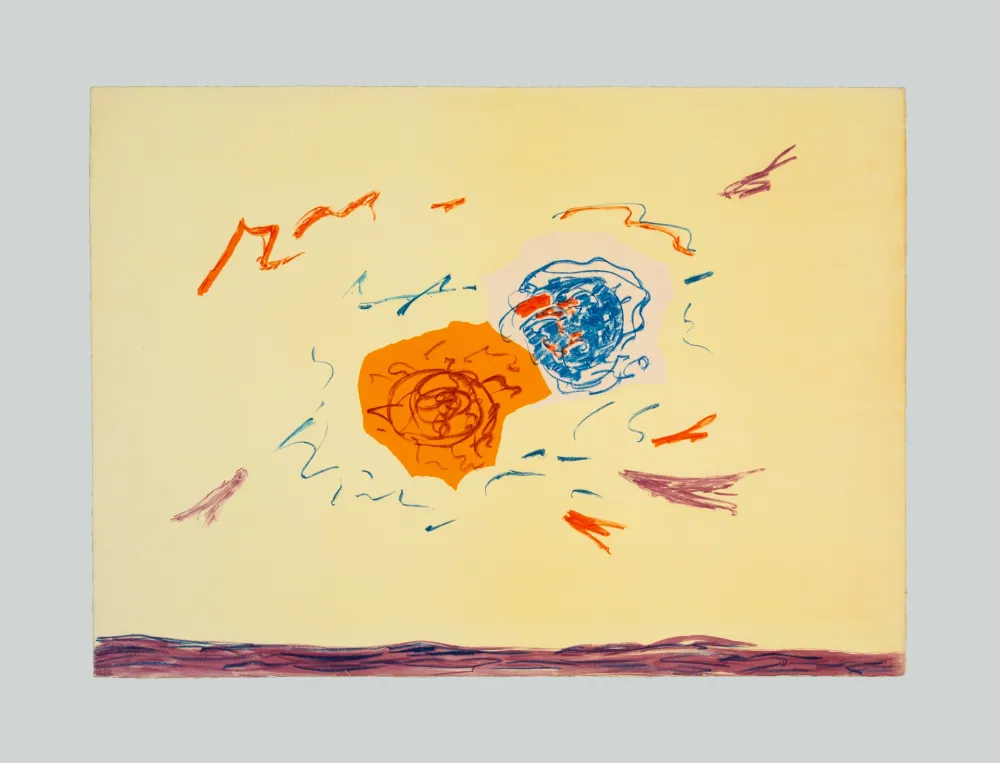 Lithographie Turcato - Composizione