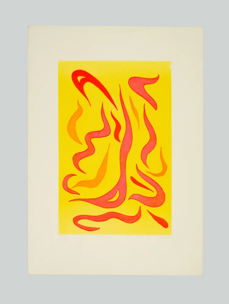 Radierung Und Aquatinta Turcato - Composizione