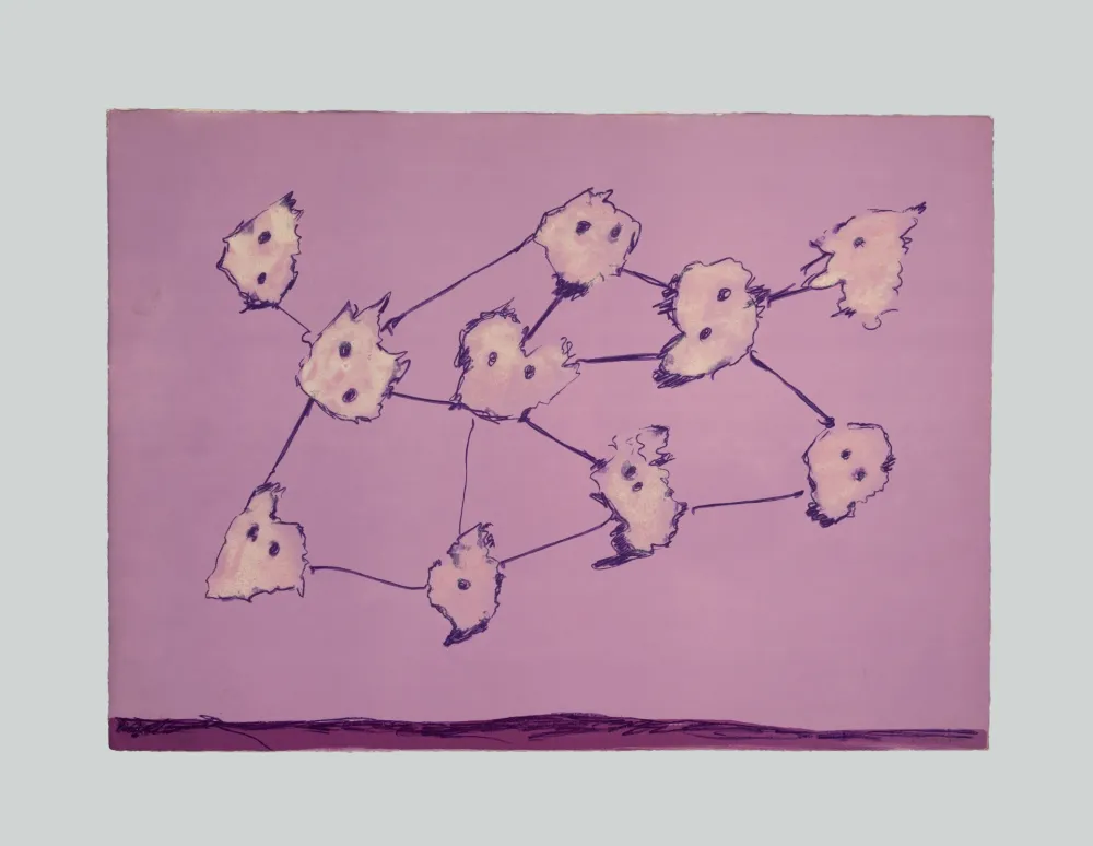 Lithographie Turcato - Composizione