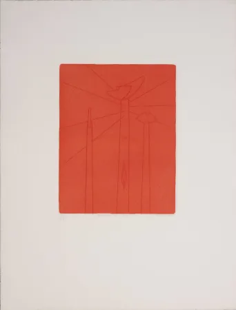 Radierung Turcato - La libertà incatenata