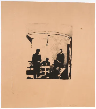 Lithographie Tuymans - Le Verdict 3