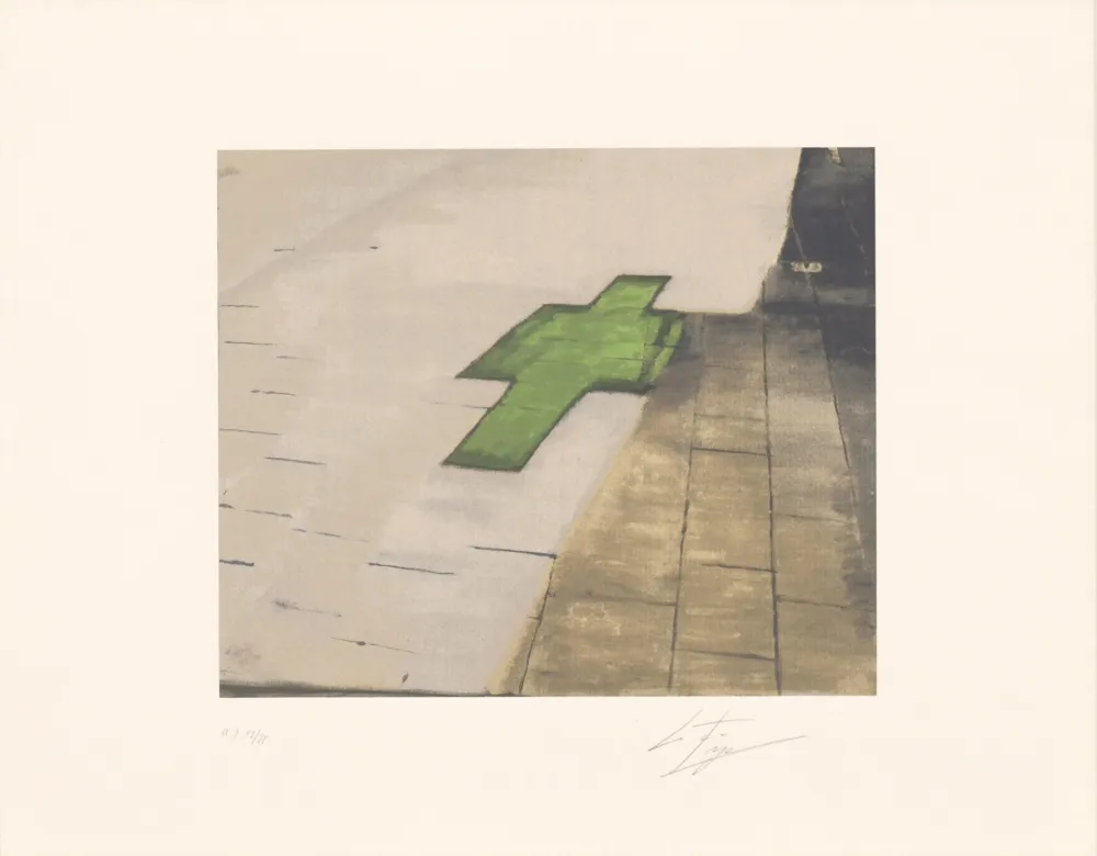 Siebdruck Tuymans - Untitled (Pharmacy)