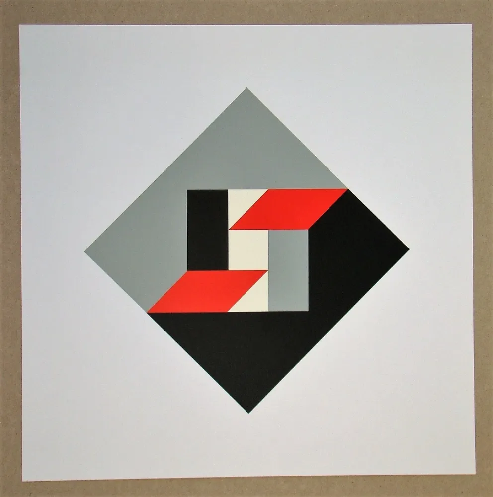 Siebdruck Twardzik - Konkrete Komposition