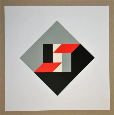 Siebdruck Twardzik - Konkrete Komposition