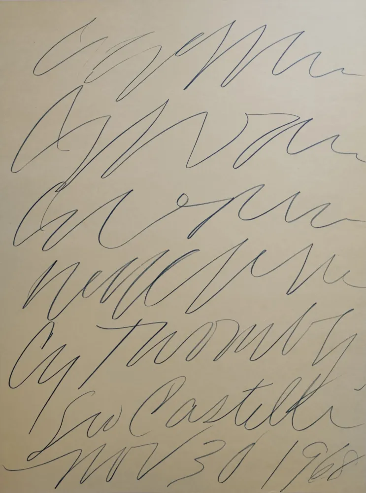 Lithographie Twombly - 