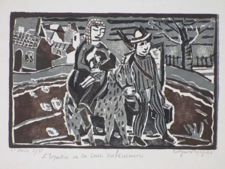 Keine Technische Tytgat - L'expatrie de la terre rubenienne / Vlucht naar Egypte