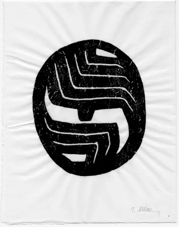 Illustriertes Buch Ubac - A. Frénaud. ALENTOUR DE LA MONTAGNE. Avec  16 empreintes d'ardoises de Raoul Ubac (1980)