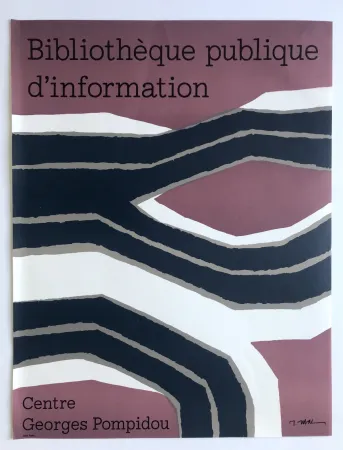 Plakat Ubac - Bibliothèque publique d'Information (BPI) / Centre Pompidou