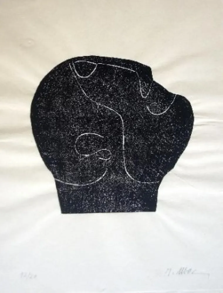 Illustriertes Buch Ubac - Comme un sol plus obscur