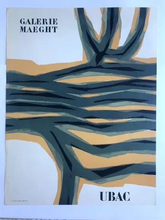 Plakat Ubac - Galerie Maeght