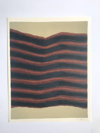 Lithographie Ubac - Galeries (La terre IV)