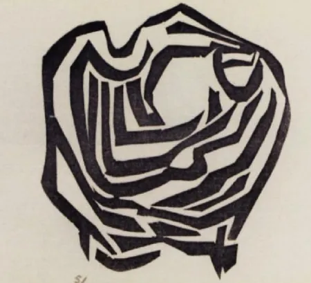 Holzschnitt Ubac - Mines de Rien, Petits Délires