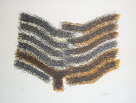 Lithographie Ubac - Sillon