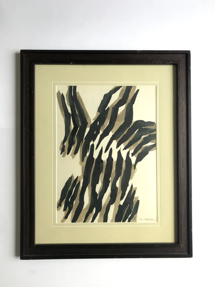 Lithographie Ubac -  Torses élémentaires