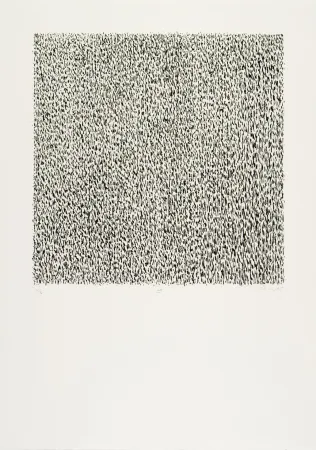 Lithographie Uecker - Manuelle Struktuur. No VIII