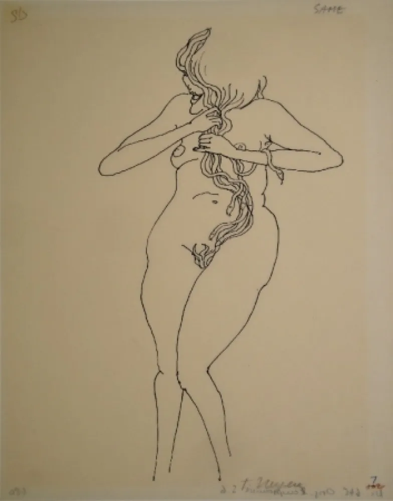 Keine Technische Ungerer - Medusa mit Schlangenhaar