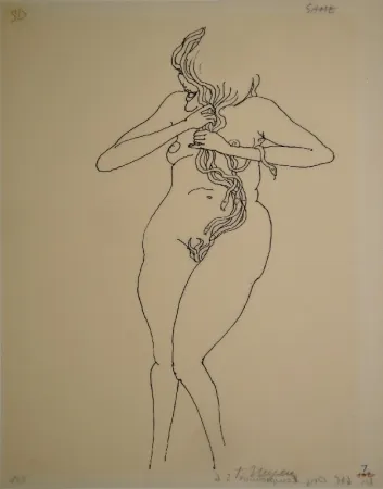 Keine Technische Ungerer - Medusa mit Schlangenhaar