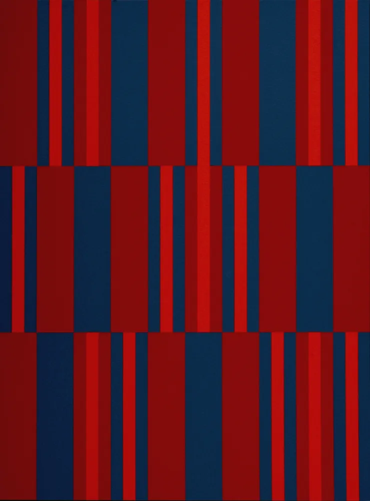 Siebdruck Vacossin - Composition #IV, 1989