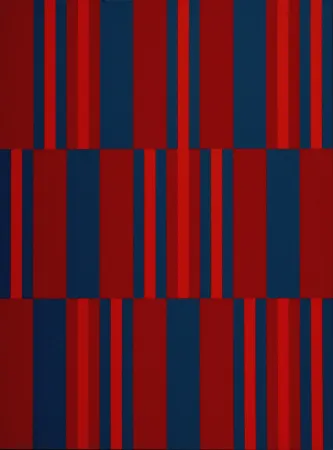 Siebdruck Vacossin - Composition #IV, 1989