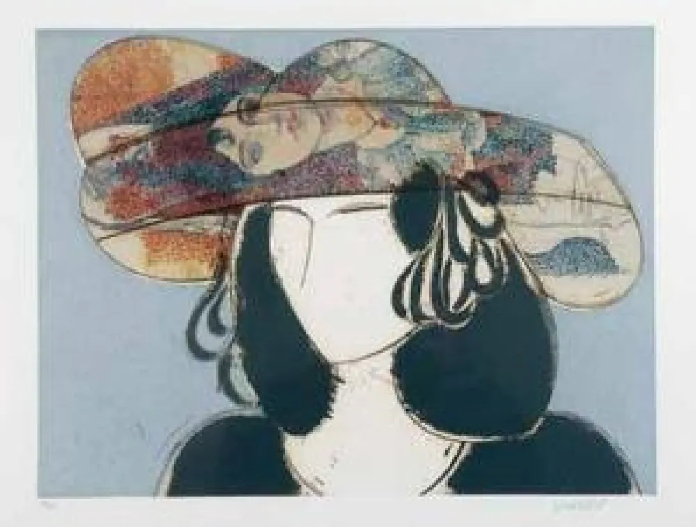 Radierung Valdés - Claribel