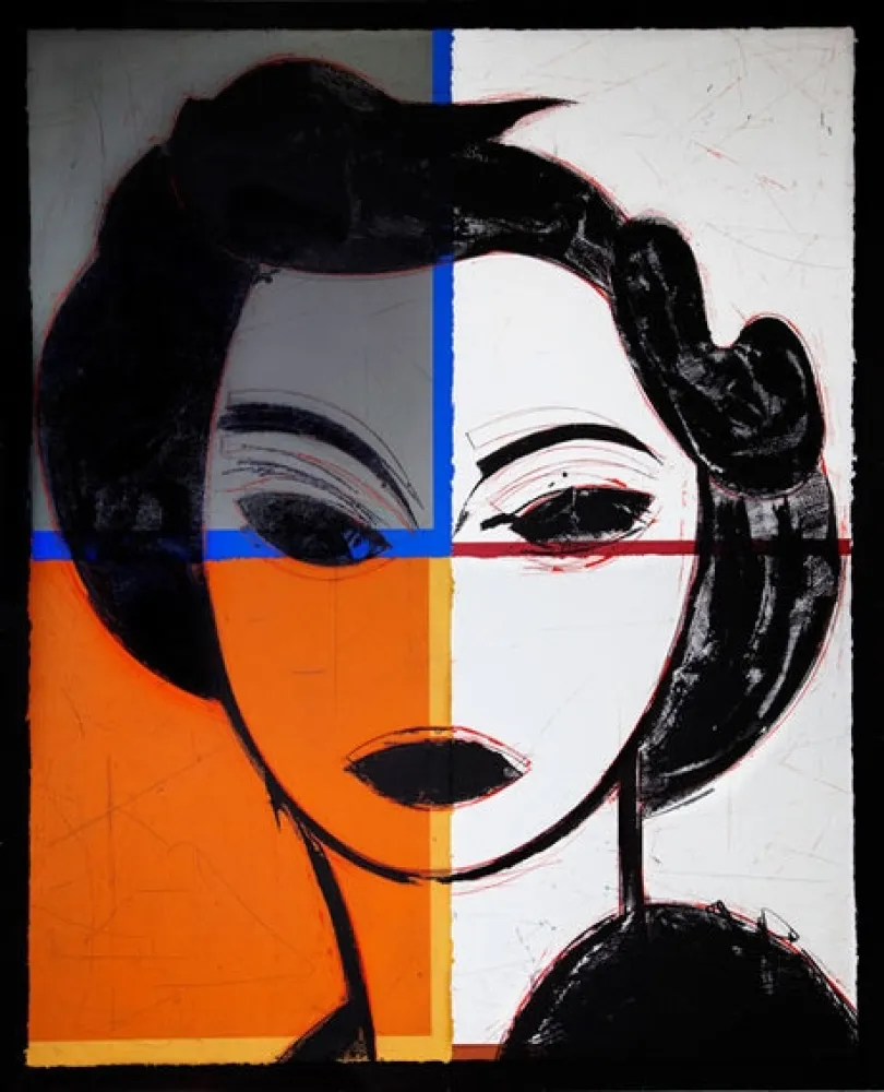 Radierung Und Aquatinta Valdés - Dorothy I