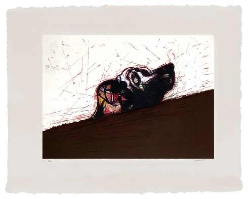 Radierung Und Aquatinta Valdés - El Perro