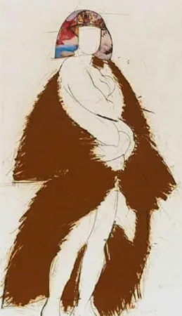 Radierung Und Aquatinta Valdés - Hélène