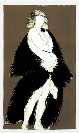 Radierung Valdés - Helene