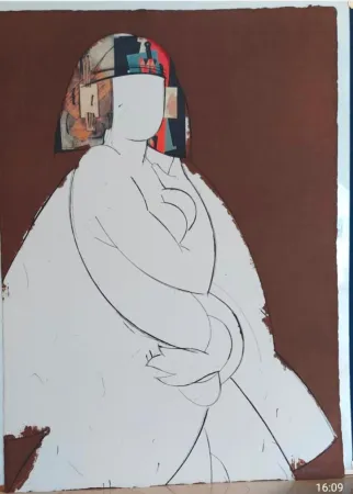 Radierung Valdés - Helene II