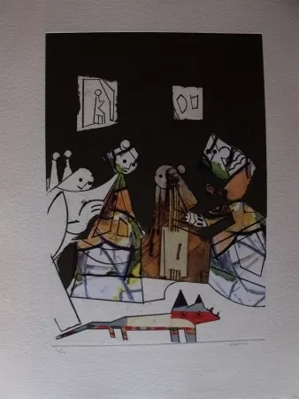 Radierung Und Aquatinta Valdés - Manolo Valdés 