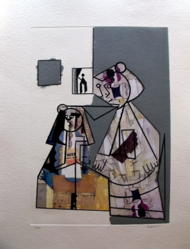 Radierung Und Aquatinta Valdés - Manolo Valdés 