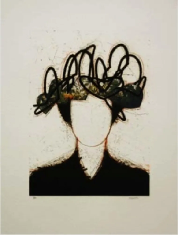 Radierung Und Aquatinta Valdés - Manolo Valdés