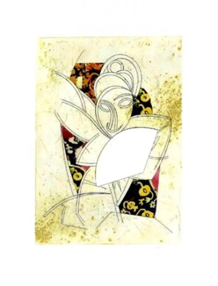 Radierung Und Aquatinta Valdés - Manolo Valdés