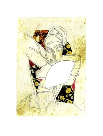 Radierung Und Aquatinta Valdés - Manolo Valdés