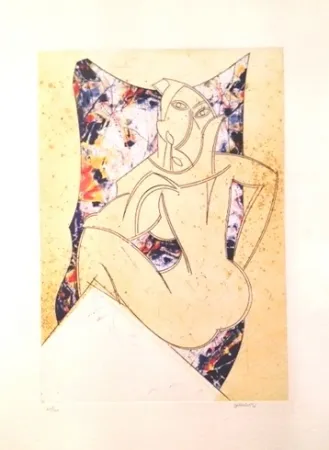 Radierung Und Aquatinta Valdés - Manolo Valdés