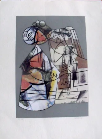 Radierung Und Aquatinta Valdés - Manolo Valdés