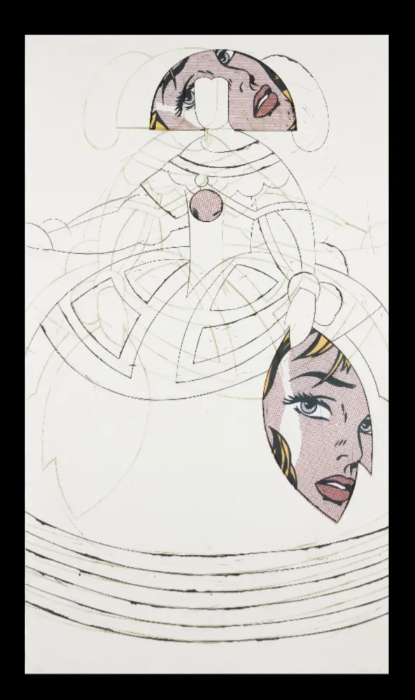 Radierung Und Aquatinta Valdés - Reina Mariana