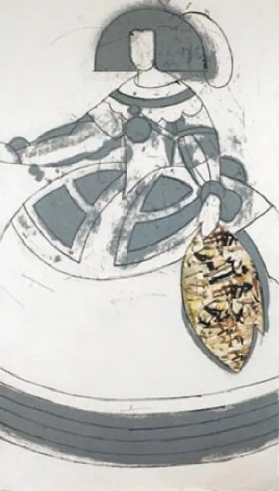 Radierung Und Aquatinta Valdés - Reina Mariana