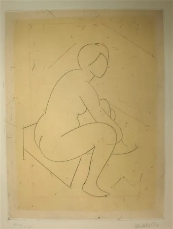 Radierung Valdés - S/T VI