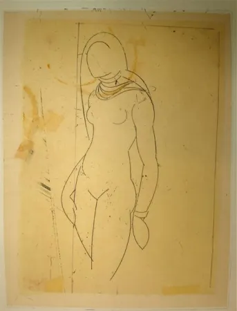 Radierung Valdés - S/T VII