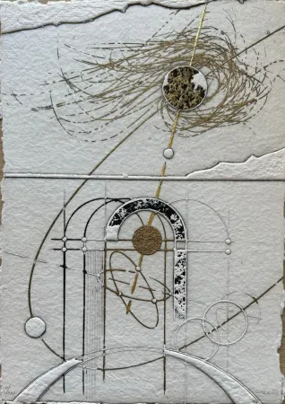 Radierung Valentini - Segni del cielo II