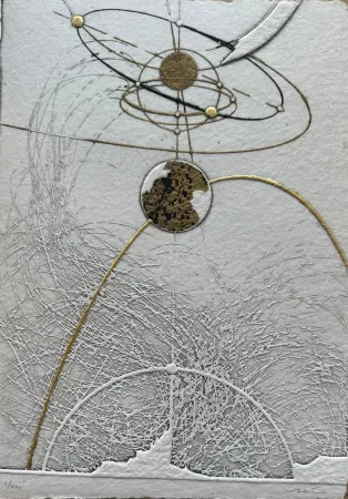 Radierung Valentini - Segni del cielo IV